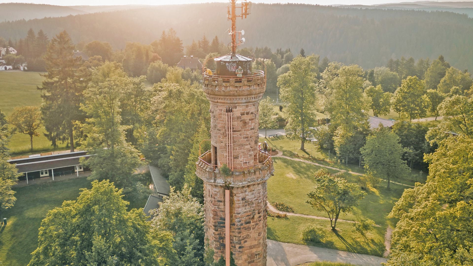 Freudenstadt : La tour Friedrich sur les hauteurs de Baden